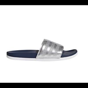 Adidas slides size 8, brand new